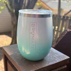 FLAWS- BrüMate Glitter Aqua Ombré Uncorked